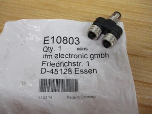 IFM Efector E10803 Y/T Splitter ZDO2H050MSS0000-00STGH050MSS - Picture 1 of 3