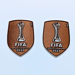 2021/22 UEFA Champions League Real Madrid Gold Patch Benzema Bale Hazard Vini Jr - Picture 1 of 3