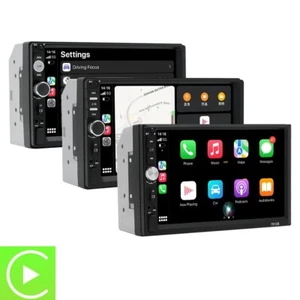 12V USB/TF Android IOS 7'' 2 Din HD Touch Screen Car Stereo MP5 Player FM Radio - Picture 1 of 17