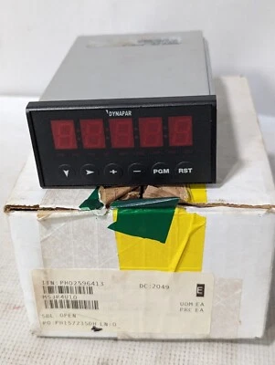 Dynapar MSJR4U10 Speed Regulator, 120/240vac, 1/8 DIN Digital - Image 1 of 4