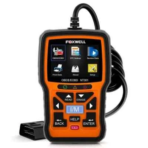 Foxwell NT301 OBD2 Escáner Lector de Código OBD II Comprobar Motor Coche Herramienta de Diagnóstico - Imagen 1 de 9