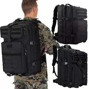 40L 45L 50L Tactical Backpack Molle Military Army Rucksack Assault Pack Bag New - Picture 1 of 30