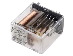 TE Connectivity PCB Mount Power Relay, 24V dc Coil, 5A Switching Current, DPDT - Picture 1 of 1