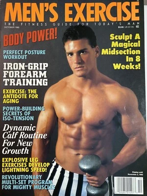 Men’s Exercise magazine - October 1993 - Gay Interest - Image 1 of 2