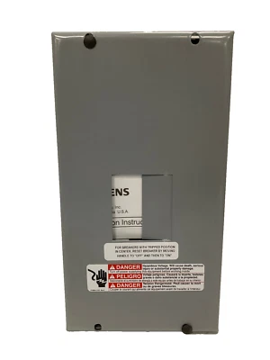 Центр нагрузки основной зажим Siemens электрическая панель 2 пространства 60 А E0204ML106OSU - Изображение 1 из 4