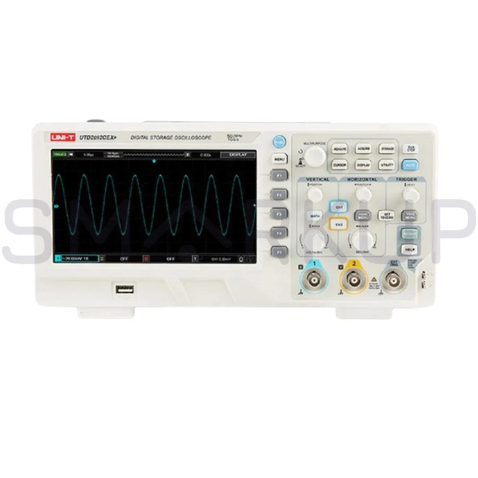 New In Box UNI-T UTD2052CEX Digital Storage Oscilloscope 50MHz - Image 1 of 1