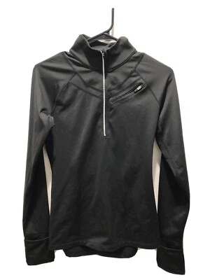 Sudadera Lucy Active Media Cremallera Mujer’s Negra Atlética xPequeños Bolsillos Comodidad Foto 1 de 4