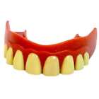 Billy Bob Top Row Of False Teeth On Gum Guard
