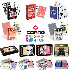 COPAG 100% PLASTICA CARTE GIOCO TRUCCHI MAGIA CARTE MAGIA USPCC ORIGINALE - Foto 1 di 36