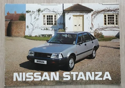 Nissan Stanza Brochure 1984 - GL SGL - Image 1 of 4