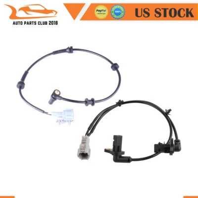 2X Rear ABS Wheel Speed Sensor For Nissan Pathfinder 2005-2009 2010 2011 2012 - Imagem 1 de 4