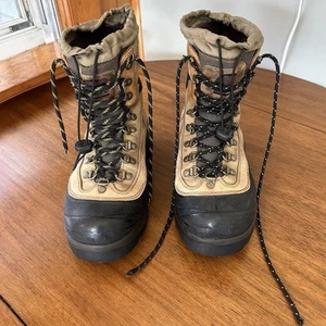 Sorel Conquest Men Sz 9 Winter Boots Outdoor Working Thinsulate - Picture 1 of 9