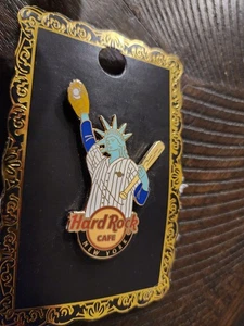 Hard Rock Cafe New York City Freiheitsstatue Baseball Pin Collectors Edition - Bild 1 von 3
