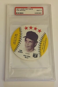 1976  Dairy Isle Disc Tom Seaver Mint PSA 9 - Picture 1 of 2