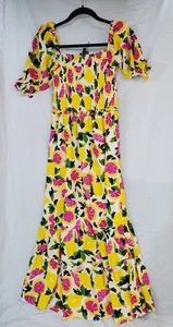 Steve Madden Kleid Blumen Rüschen Gr. S NEU - Bild 1 von 2