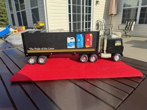 NYLINT  SEMI  CAB $ TRAILER HAULER CAT'S PRIDE LITTER - Picture 1 of 11