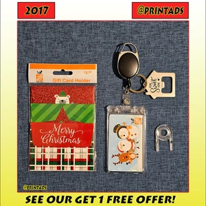 Llavero para tarjeta de regalo de Navidad Home Depot 2017 valor de $0 sin usar + caja de seguridad + ¡Más! - Imagen 1 de 8