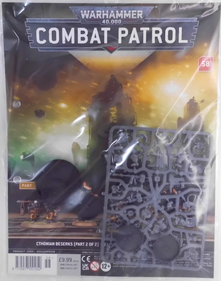 Hachette Warhammer 40,000 Combat Patrol Partwork #58 Cthonian Beserks Pt 2 of 2 - Image 1 of 1