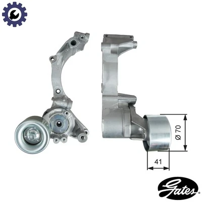 BELT TENSIONER VRIBBED BELT T39296 FOR LEXUS TOYOTA LAND/CRUISER/200/SUV 4.5L - Image 1 of 4