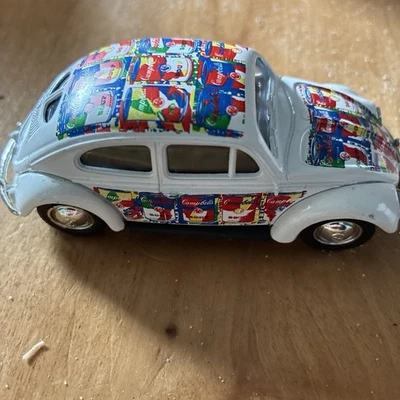 Lledo Campbell's pop art 1952 Volkswagen Beetle VW bug soup cans Andy Warhol - Image 1 of 4