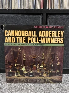 Cannonball Adderley Poll-Winners Ray Brown Wes Montgomery Vinyl LP Jazz Bop - Foto 1 di 9