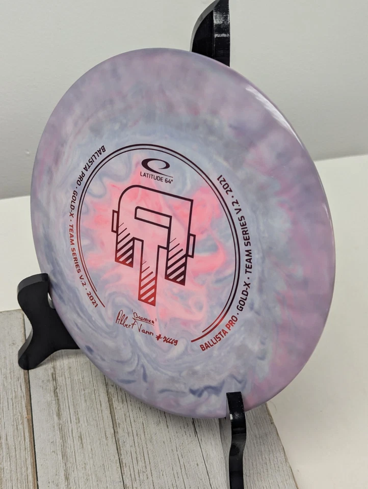 New Latitude 64 Gold-X Ballista Pro Tamm Driver Custom Dyed Disc Golf 173 Grams - Image 1 of 4