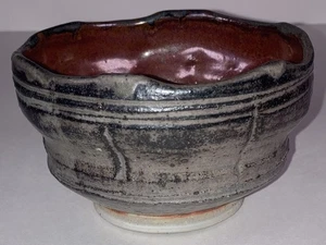 Matcha Chawan Tea Bowl Hand Thrown Ceremonial Vintage Japanese Hand Signed - Picture 1 of 13