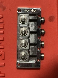 Ray Ross Sattelloser 4-Saiter Basssteg Chrom schwer zu finden! - Bild 1 von 2