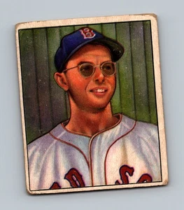 1950 Bowman #3 Dom DiMaggio LOW GRADE Vintage Baseball Card - Picture 1 of 2