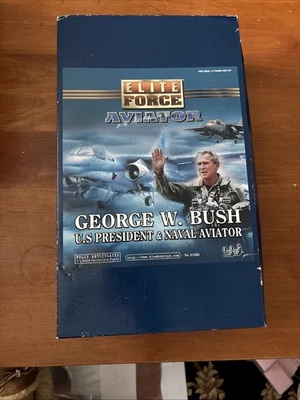 Figura Articulada Coleccionable Elite Force Aviator George W. Bush Escala 1/6 NUEVA Foto 1 de 4