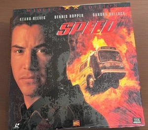 Speed (1993)•Widescreen THX Laserdisc•Keanu Reeves•Sandra Bullock•in shrink - Picture 1 of 2