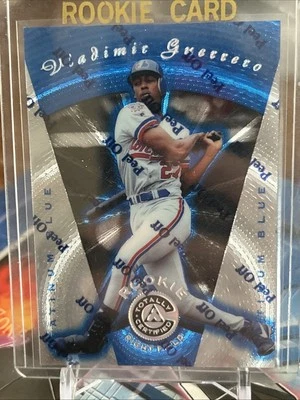 Pinnacle 1997 totalmente certificado azul platino #111 Vladimir Guerrero patio #/1999 Foto 1 de 2
