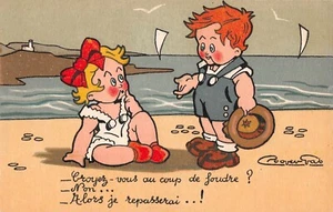 Postal HUMOR Niños ILUSTRADOR COOPERVAB Edit NARBO N6 - Picture 1 of 2