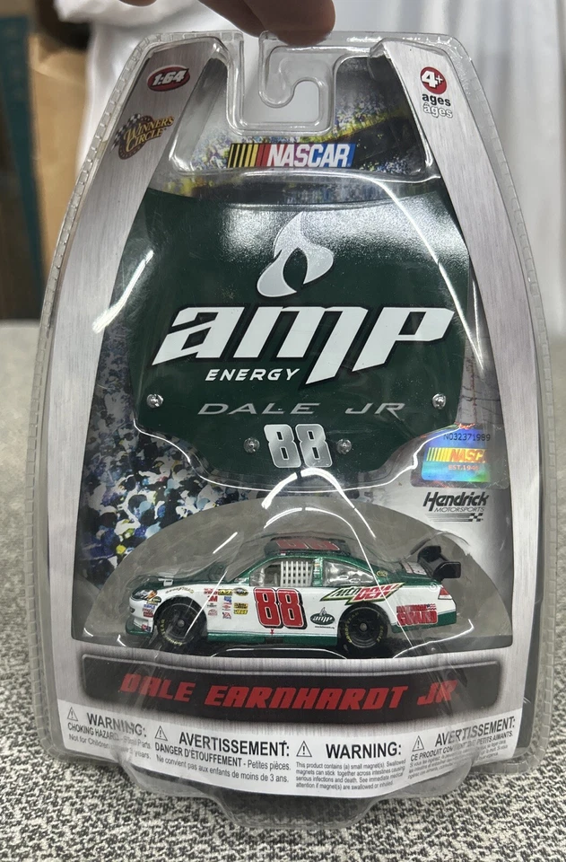 Dale Earnhardt Jr #88 Amp Energy MTN Dew 1/64 NASCAR 2010 Diecast With Hood