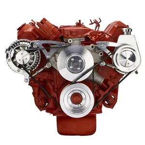 Big Block Chrysler Serpentine System Power Steering MOPAR 426 440 Hemi Billet - Bild 1 von 5