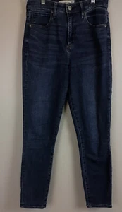 Abercrombie & Fitch Curve Love High Rise Super Skinny Ankle Jeans 27/4 - Picture 1 of 6