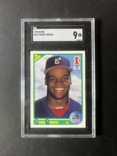 1990 Score Frank Thomas Rookie RC #663 SGC  9 MINT + Bonus cards 👀🔥