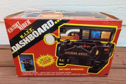 1982 KNIGHT RIDER K.I.T.T. B/O MINT MIB NEW OLD STOCK HOLY GRAIL Cover
