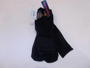 Women's Size 4-10 Ribbed Knit Leg Warmers Boot Cuff And Knee High Socks - Picture 1 of 3