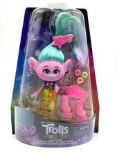 DreamWorks Trolls World Tour Glam Satin Fashion Doll with Accessories New