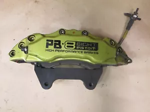 09-16 BMW Z4 E89 PB 8 PISTON FRONT LEFT SIDE BIG BRAKE CALIPER W/ PADS - Picture 1 of 8