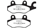 Ebc Fa165hh Brake Pad Fa-Hh Series Sintered Metal Goes G 520 Utx 4X4 2011