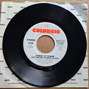 TOWER OF POWER Ain't Nothin Stoppin Us Now PROMO DJ 45 7" Record Vinyl FUNK SOUL - Picture 1 of 2