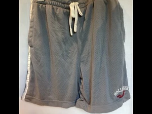 Hollister California Men’s Gray Sports Activity Shorts Size Medium - Picture 1 of 4