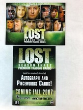 CHEAP PROMO CARD: LOST SEASON 3 Inkworks 2007 #L3-i Website Offer