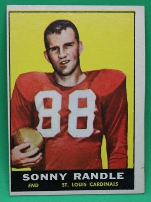 1961 Topps #118 Sonny Randall St Louis Cardinals - Image 1 of 2