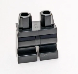 Lego - Minifigur Beine - schwarz, kurz, beweglich - Bild 1 von 1