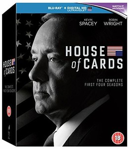 HOUSE OF CARDS - SEASON 1- 4 - BD