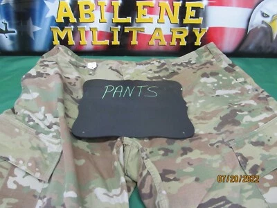 ARMY ISSUE MULTICAM OCP COMBAT PANTS UNIFORM INSECT SHIELD Small R 50 cot/50 Ny - Image 1 of 4