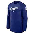 Los Angeles Dodgers Nike Authentic Collection Game Time Raglan Performance Shirt